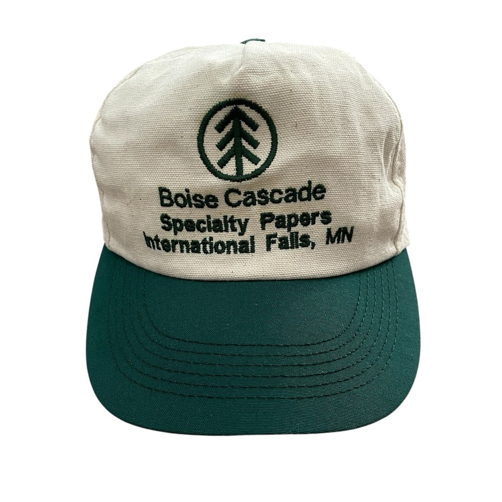 Vintage Boise Cascade paper hat